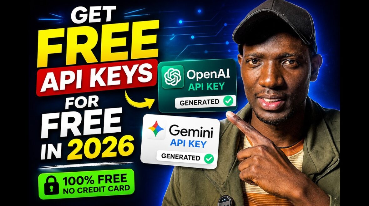 How to Get FREE OpenAI & Google Gemini API Keys in 2026 (Step-by-Step Guide)