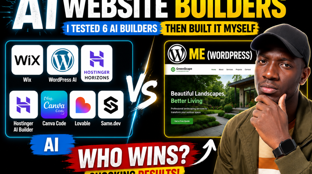 Can AI Really Build Better Websites Than Humans? I Tested 7 AI Website Builders (2026)